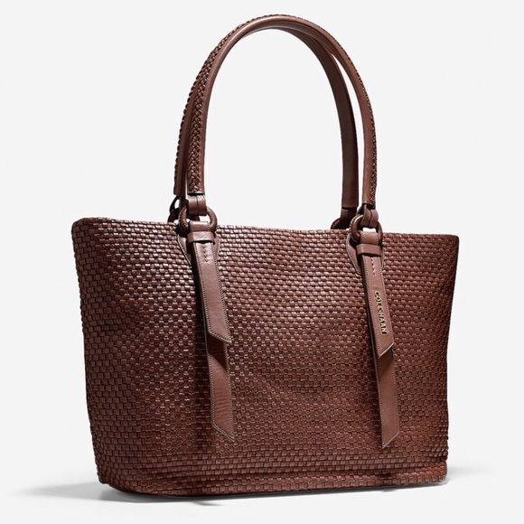 cole haan bethany weave tote